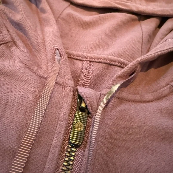Lululemon Loungeful Cropped Hoodie Sweatshirt Women’s Size 4 Purple - Picture 2 of 13